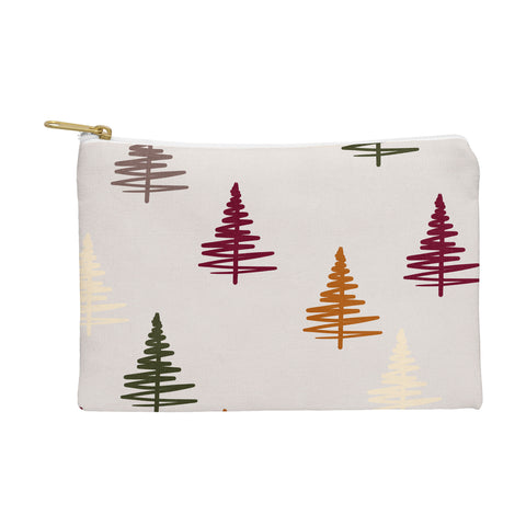 Viviana Gonzalez Holiday Vibes trees 1 Pouch