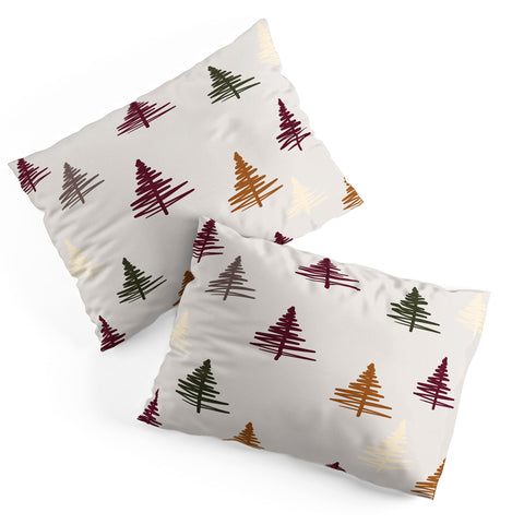 Viviana Gonzalez Holiday Vibes trees 1 Pillow Shams