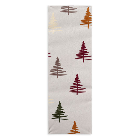 Viviana Gonzalez Holiday Vibes trees 1 Yoga Towel
