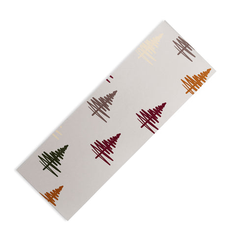 Viviana Gonzalez Holiday Vibes trees 1 Yoga Mat