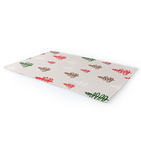 Viviana Gonzalez Holiday Vibes trees 2 Area Rug
