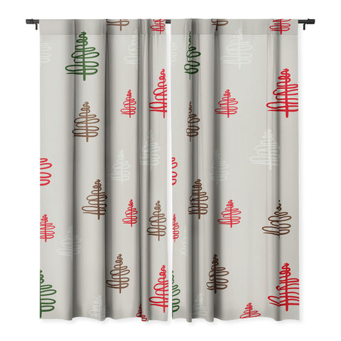 Viviana Gonzalez Holiday Vibes trees 2 Blackout Non Repeat