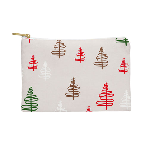 Viviana Gonzalez Holiday Vibes trees 2 Pouch