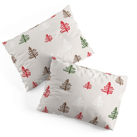Viviana Gonzalez Holiday Vibes trees 2 Pillow Shams