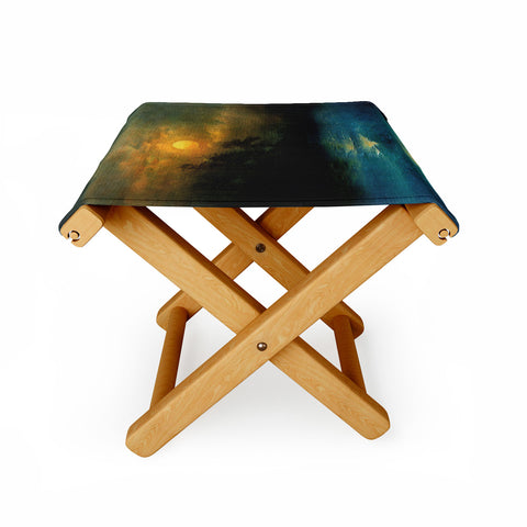 Viviana Gonzalez Hope In The Blue Water Folding Stool