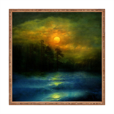 Viviana Gonzalez Hope In The Blue Water Square Tray