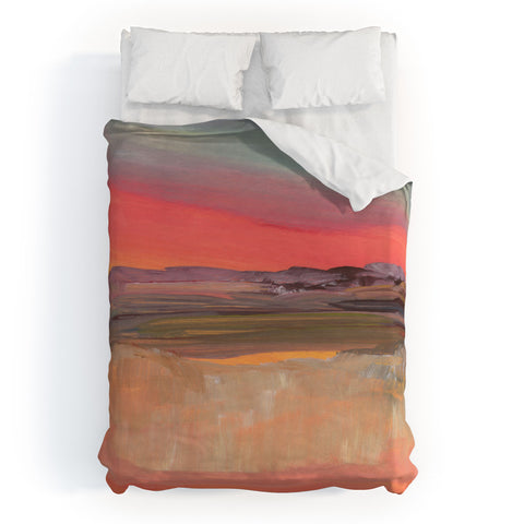 Viviana Gonzalez Improvisation 01 Duvet Cover