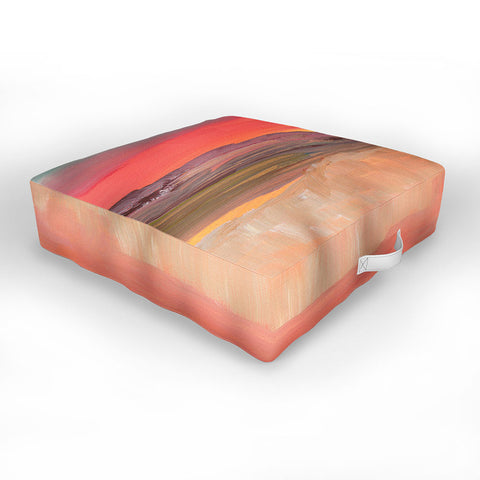 Viviana Gonzalez Improvisation 01 Outdoor Floor Cushion