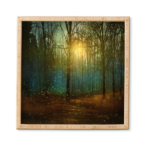 Viviana Gonzalez In winter enjoy 02 Framed Wall Art