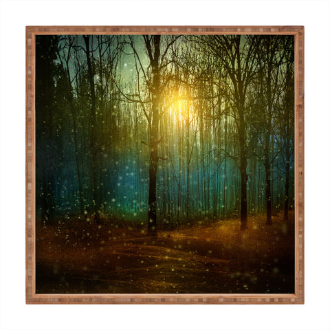 Viviana Gonzalez In winter enjoy 02 Square Tray