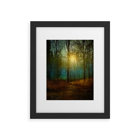 Viviana Gonzalez In winter enjoy 02 Framed Art Print