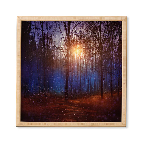 Viviana Gonzalez In Winter Enjoy Framed Wall Art