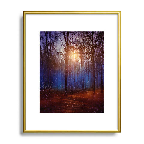Viviana Gonzalez In Winter Enjoy Metal Framed Art Print