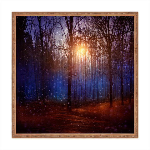 Viviana Gonzalez In Winter Enjoy Square Tray