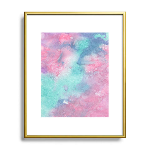 Viviana Gonzalez Ink Play Abstract 02 Metal Framed Art Print