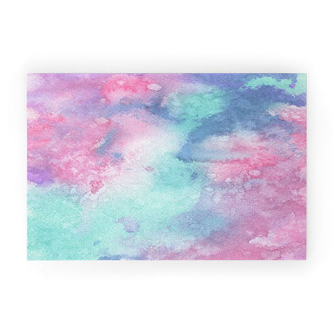 Viviana Gonzalez Ink Play Abstract 02 Welcome Mat