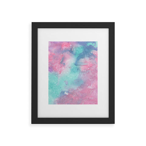 Viviana Gonzalez Ink Play Abstract 02 Framed Art Print