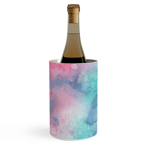 Viviana Gonzalez Ink Play Abstract 02 Wine Chiller