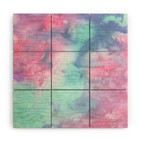 Viviana Gonzalez Ink Play Abstract 02 Wood Wall Mural