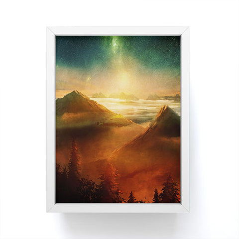 Viviana Gonzalez Into the trees Framed Mini Art Print