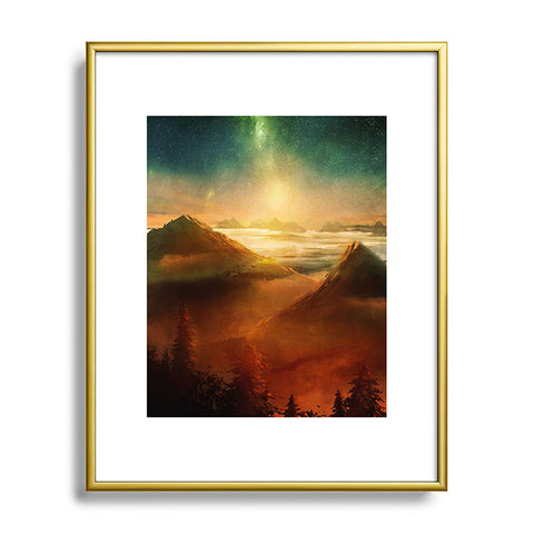 Viviana Gonzalez Into the trees Metal Framed Art Print