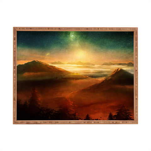 Viviana Gonzalez Into the trees Rectangular Tray