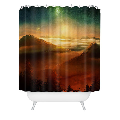 Viviana Gonzalez Into the trees Shower Curtain