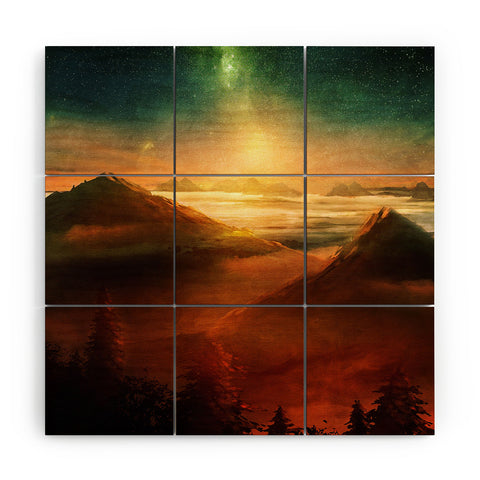 Viviana Gonzalez Into the trees Wood Wall Mural