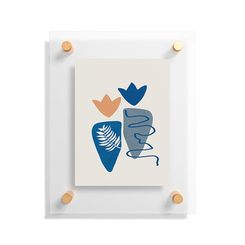 Viviana Gonzalez Isolated Shapes II Floating Acrylic Print