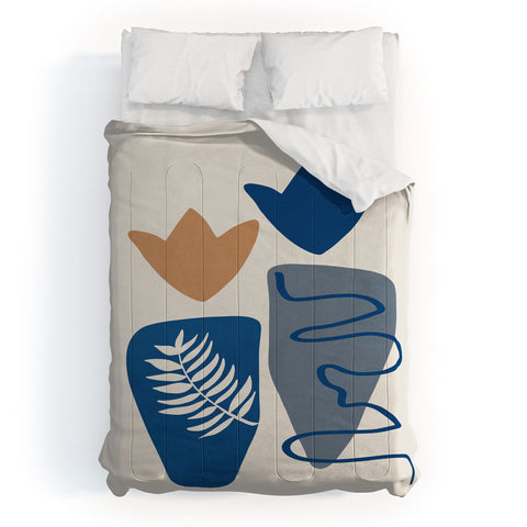 Viviana Gonzalez Isolated Shapes II Comforter