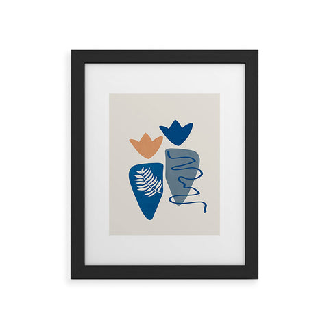 Viviana Gonzalez Isolated Shapes II Framed Art Print