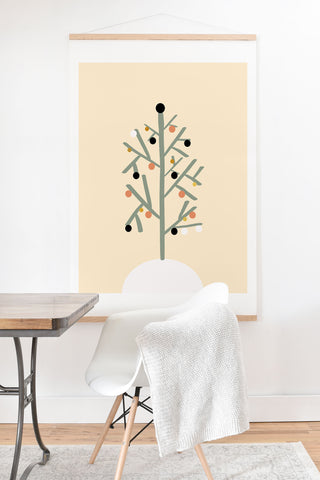 Viviana Gonzalez Light and cozy holiday Art Print And Hanger
