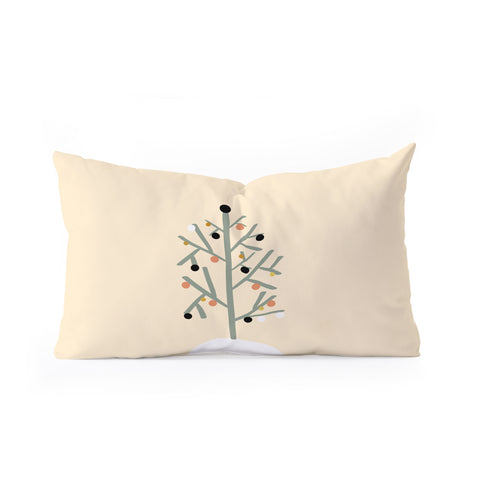 Viviana Gonzalez Light and cozy holiday Oblong Throw Pillow