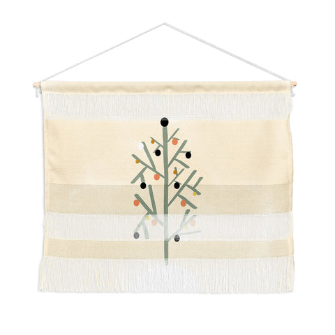 Viviana Gonzalez Light and cozy holiday Wall Hanging Landscape