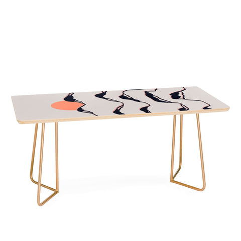 Viviana Gonzalez Lineart mountains experience 2 Coffee Table