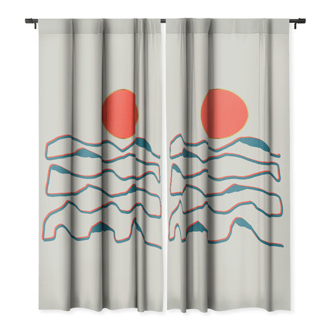 Viviana Gonzalez Lineart mountains experience1 Blackout Non Repeat