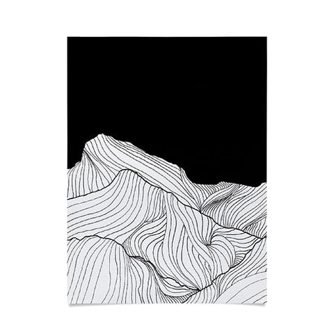 Viviana Gonzalez Lines in the mountains II Poster