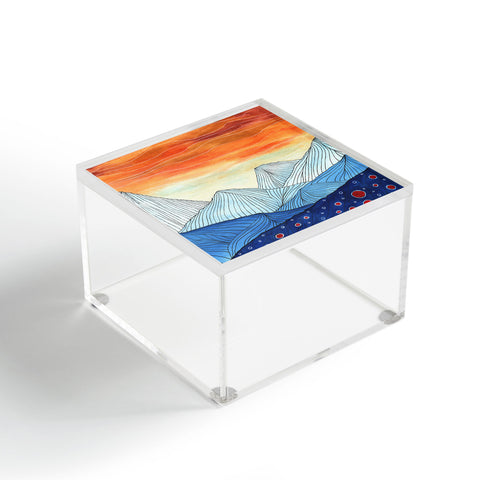 Viviana Gonzalez Lines in the mountains III Acrylic Box