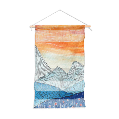 Viviana Gonzalez Lines in the mountains III Wall Hanging Portrait