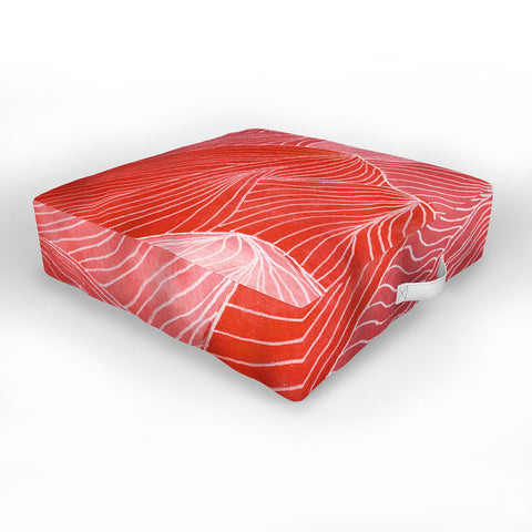 Viviana Gonzalez Lines in the mountains IX Outdoor Floor Cushion
