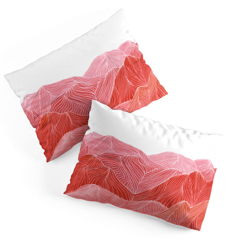 Viviana Gonzalez Lines in the mountains IX Pillow Shams