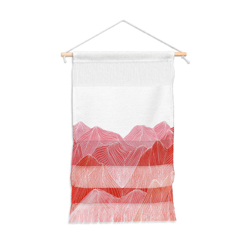 Viviana Gonzalez Lines in the mountains IX Wall Hanging Portrait