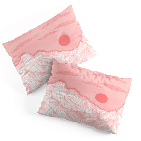 Viviana Gonzalez Lines in the mountains Pillow Shams