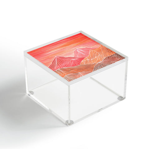 Viviana Gonzalez Lines in the mountains V Acrylic Box