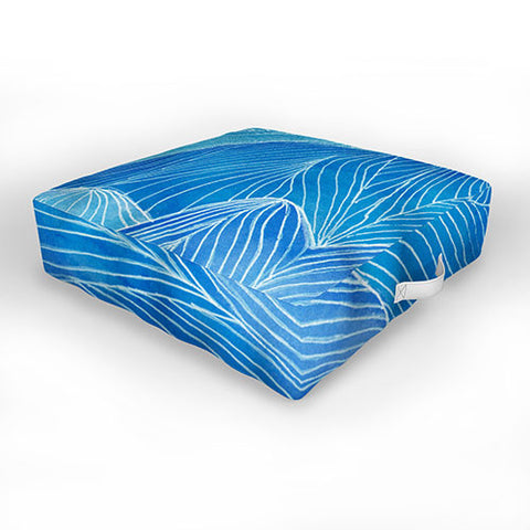 Viviana Gonzalez Lines in the mountains VIII Outdoor Floor Cushion