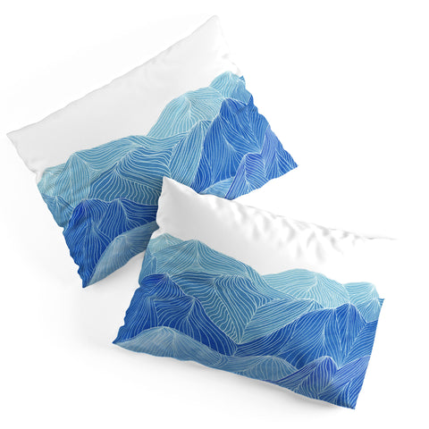 Viviana Gonzalez Lines in the mountains VIII Pillow Shams