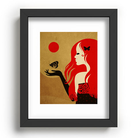 Viviana Gonzalez Madame Butterfly Recessed Framing Rectangle