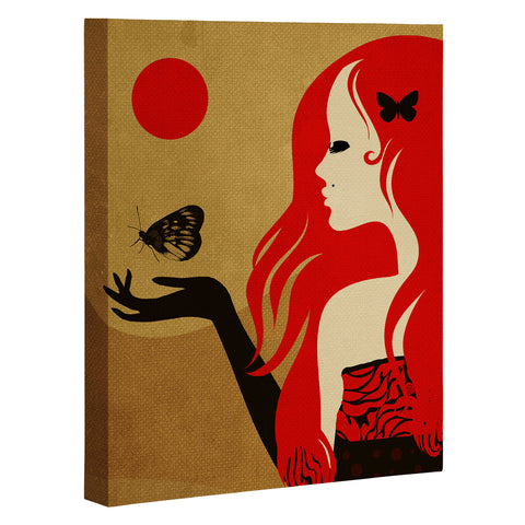 Viviana Gonzalez Madame Butterfly Art Canvas