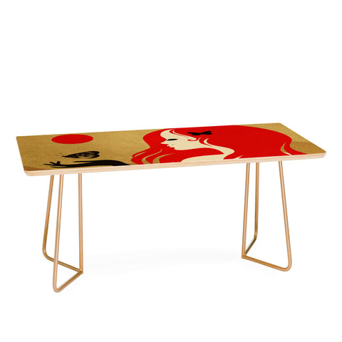 Viviana Gonzalez Madame Butterfly Coffee Table
