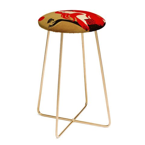 Viviana Gonzalez Madame Butterfly Counter Stool